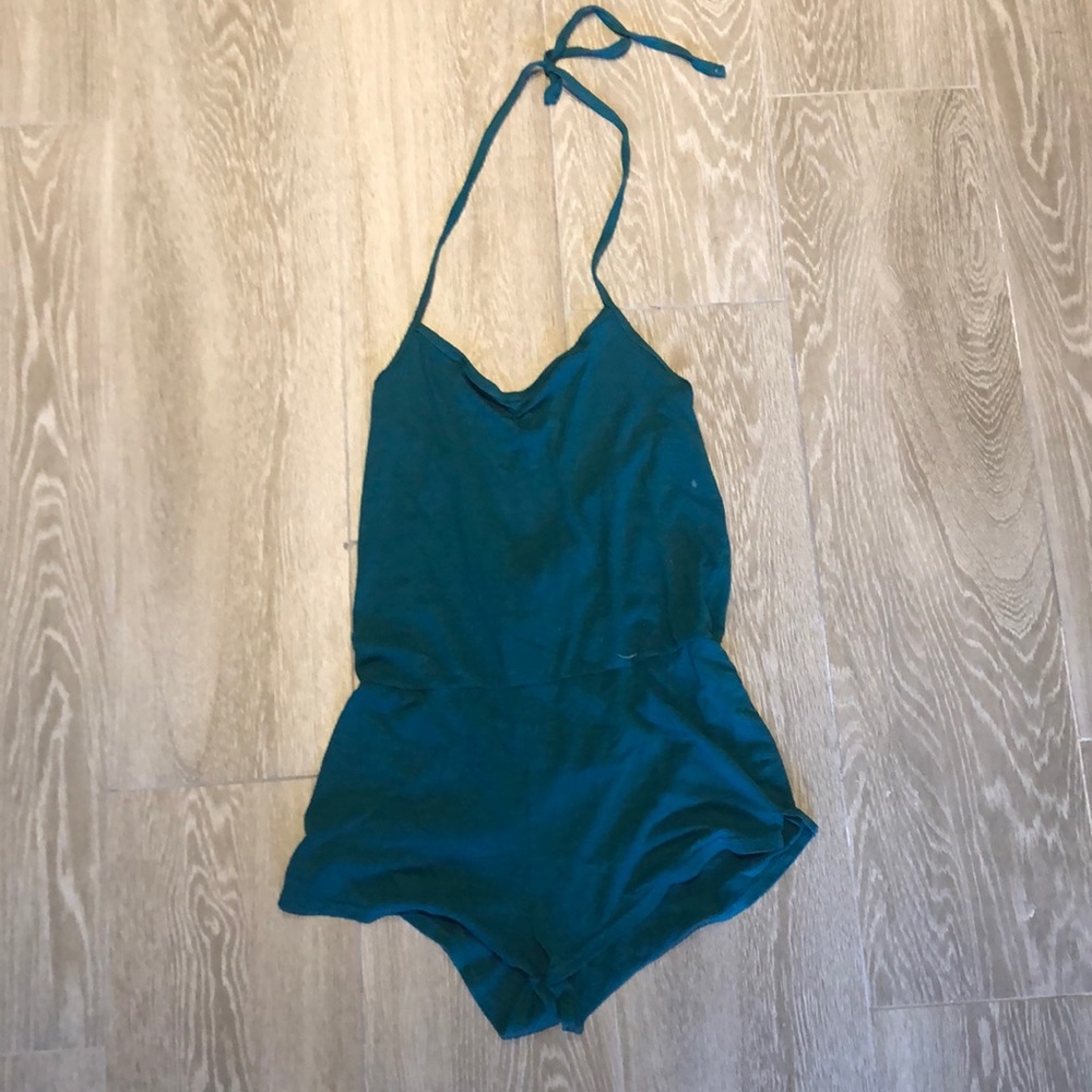 Teal romper
